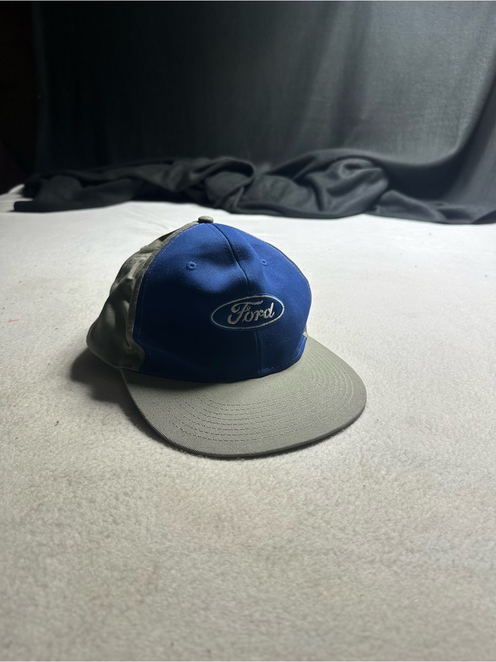 Ford Two-Tone Blue and Gray Snapback Hat